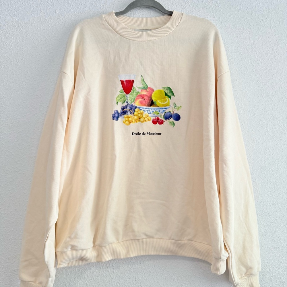 Drle De Monsieur Fruit Sweatshirt Size Xxl — image 6 of 8